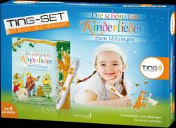 TING Starter-Set Die sch&ouml;nsten Kinderlieder zum Mitsingen: Buch inklusive H&ouml;rstift