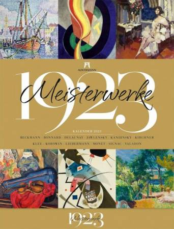 Meisterwerke 1923 Kunst-Kalender 2023