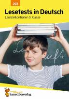 Übungsheft mit Lesetests in Deutsch 3. Klasse: Echte Klassenarbeiten mit Punktevergabe und Lösungen - Lesen lernen und üben  - 