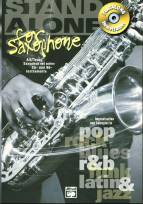 Stand alone for Saxophone Playalong Hometrainer