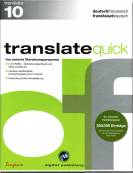 translate quick französisch Version 10.0: deutsch - französisch / französisch - deutsch - Das einfache Übersetzungsprogramm