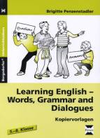 Learning English - Words, Grammar and Dialogues Kopiervorlagen