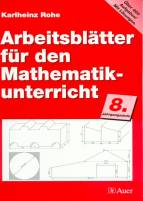 Arbeitsblätter für den Mathematikunterricht 8. Jahrgangsstufe, EURO