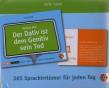 Bastian Sick Tagesabreisskalender 365 Sprachirrtümer für jeden Tag