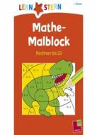 LERNSTERN: Mathe-Malblock Rechnen bis 20