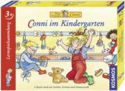 Conni im Kindergarten Lernspielsammlung  4 Spiele rund um Farben, Formen und Feinmotorik