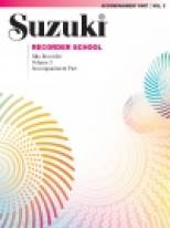 Suzuki Recorder School Volume 3, Alto Recorder, Accompaniment 