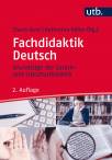 Fachdidaktik Deutsch Grundzüge der Sprach- und Literaturdidaktik