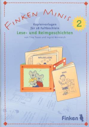 Finken Minis 2: Lese- und Reimgeschichten Kopiervorlagen für 28 Faltbüchlein