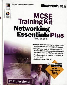 MCSE Training Kit Networking Essentials Plus - Third Edition • Official Microsoft training for mastering the fundamentals of networking technologies
• Complete coverage of objectives for both Microsoft Certified Professional Networking Essentials and CompTIA Network+ exams
• Practical, hands-on learning for success in the real world
• Entire course on CD-ROM