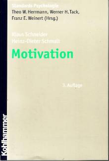 Motivation 3., überarbeitete und erweiterte Auflage Kohlhammer Standards Psychologie

3. Aufl. 2000 / 1. Aufl. 1981