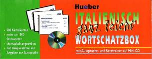 Italienisch ganz leicht Wortschatzbox mit Aussprache- und Satztrainer auf Mini-CD
