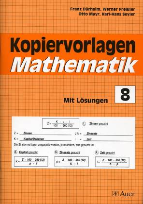 Kopiervorlagen Mathematik 8 Mit Lösungen