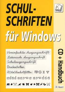 Schulschriften für Windows Einzellizenz CD + Handbuch