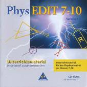 PhysEDIT 7-10 Unterrichtsmaterial individuell zusammenstellen  Unterrichtsmaterial für den Physikunterricht der Klassen 7-10