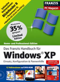 Das Franzis Handbuch für Windows XP Einsatz, Konfiguration & Pannenhilfe