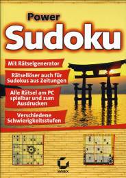 Power Sudoku  Mit Rätselgenerator

Rätsellöser auch für Sudokus aus Zeitungen 

Alle Rätsel am PC spielbar und zum Ausdrucken 

Verschiedene Schwierigkeitsstufen