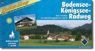 Bodensee-Königssee-Radweg Von Lindau ins Berchtesgadener Land (429 km) Bikeline Radtourenbuch und Karte 1 : 50.000

2. überarbeitete Aufl. 2004