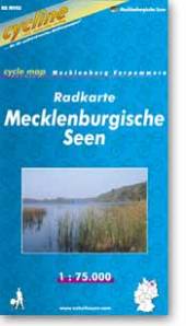 Radkarte: Mecklenburgische Seen  Maßstab 1:75.000
GPS-tauglich
cycle-map Mecklenburg Vorpommern