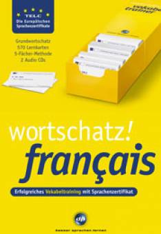 wortschatz! francais - Grundwortschatz Vokabeltrainer 570 Lernkarten · Karteikasten · 2 Audio CDs