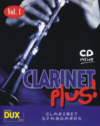 Clarinet plus! Vol. 1 Clarinet Standards CD inside