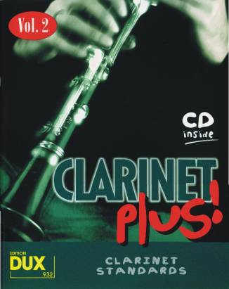 Clarinet plus! Vol. 2 Clarinet Standard CD inside