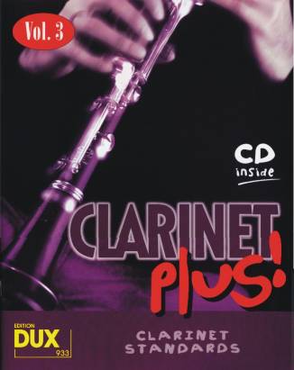 Clarinet plus! Vol. 3 Clarinet Standards CD indide