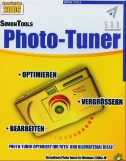 SimonTools Photo-Tuner 2006 Photo-Tuner optimiert Ihr Foto- und Bildmaterial ideal! optimieren - vergrößern - bearbeiten