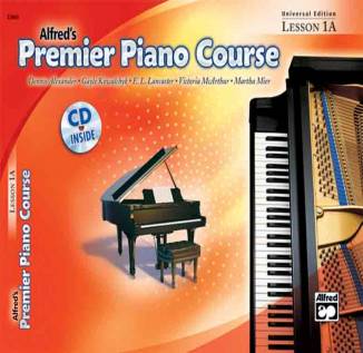 Premier Piano Course Lesson 1A CD inside