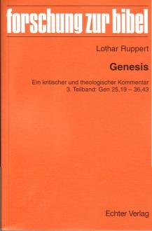 Genesis Ein kritischer und theologischer Kommentar. 3. Teilband: Gen 25,19-36,43