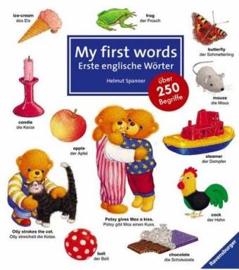 My first words. Erste englische Wörter  über 250 Begriffe