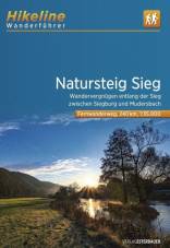 Fernwanderweg Natursteig Sieg - Wandervergnügen entlang der Sieg zwischen Siegburg und Mudersbach  1:35.000, 240 km, GPS-Tracks Download, Live-Update