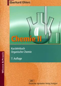 Chemie II + Chemie II Prüfungsfragen 1979 - 2004  Kurzlehrbuch Organische Chemie
Originalfragen mit Antworten zur organischen Chemie des 1. Abschnitts der Pharmazeutischen Prüfung