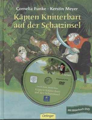 Käpten Knitterbart auf der Schatzinsel - Bilderbuch mit DVD