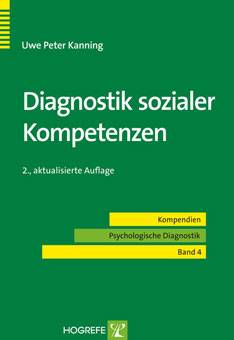 Diagnostik sozialer Kompetenzen  2., aktualisierte Auflage