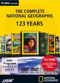 The Complete NATIONAL GEOGRAPHIC - 123 Years  7 DVDs und 1 DVD-Video