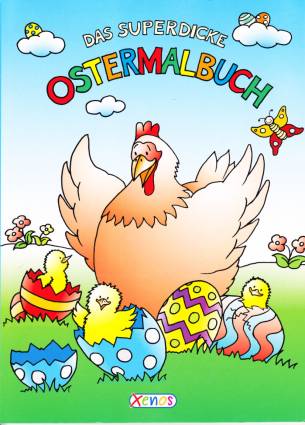 Das superdicke Ostermalbuch