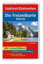 Die Allianz Freizeitkarte Südtirol - Dolomiten 1:120 000  Die Freizeitkarte mit Freizeitführer 42 Tipps und Touren
Die schönsten Ausflüge für Freizeit und Familie