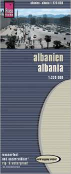 Albanien albania / Maßstab 1: 220.000 - wasserfest und unzerreißbar 2. Aufl.