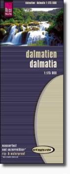 Dalmatien / dalmatia 1:175 000  2. Aufl.