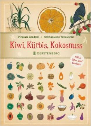 Kiwi, Kürbis, Kokosnuss 100 x Obst und Gemüse