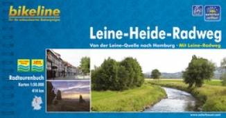 Leine-Heide-Radweg Von der Leine-Quelle nach Hamburg. Mit Leine-Radweg Maßstab 1:50.000 
Länge: 414 km
Stadtpläne, Übernachtungsverzeichnis, Höhenprofil, Spiralbindung
wasserfest, reißfest