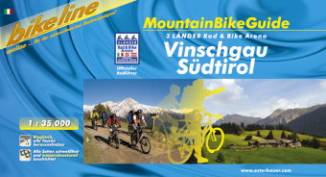 Vinschgau - Südtirol 3 Länder Rad & Bike Arena Maßstab 1:35.000