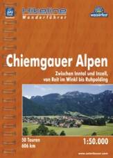 Wanderführer Chiemgauer Alpen 1:50.000 Zwischen Inntal und Inzell von Reit im Winkl bis Ruhpolding 50 Touren / 606 km