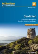 Sardinien 50 Wanderungen zwischen Stränden, Schluchten und Bergen - Maßstab 1:35.000