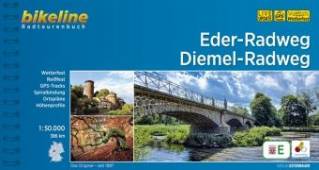 Eder-Radweg / Diemel-Radweg Maßstab 1:50.000 Länge: 386 km
Stadtpläne, Übernachtungsverzeichnis, Höhenprofil, Spiralbindung