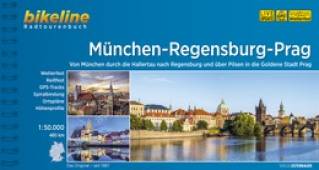 Radfernweg München - Regensburg - Prag / Maßstab 1:50.000 480 km Länge Stadtpläne, Übernachtungsverzeichnis, Höhenprofil, Spiralbindung
1. Aufl. 2017