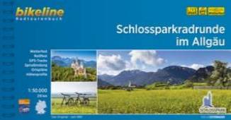 Schlossparkradrunde im Allgäu  Maßstab 1:50.000 / 219 km Länge