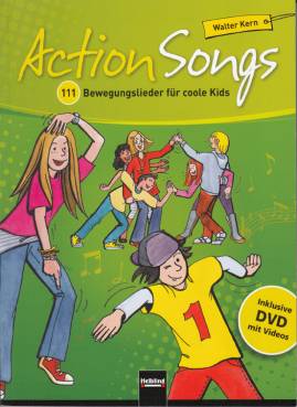 Action Songs 111 Bewegungslieder für coole Kids Inklusive DVD mit Videos