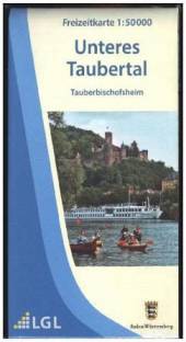 Freizeitkarte Baden-Württemberg F 512: Unteres Taubertal  - Freizeitkarte 1 : 50.000 Tauberbischofsheim